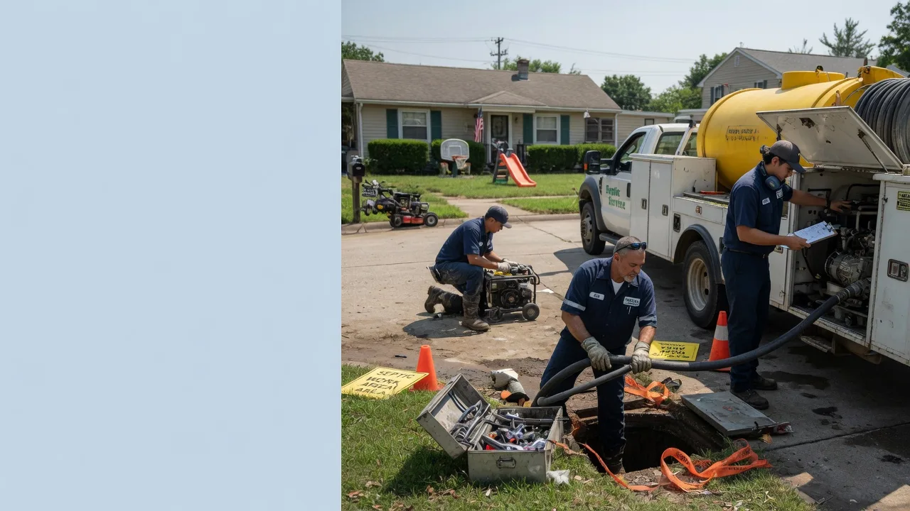 Septic Tank Pumping in Rothschild, WI near me